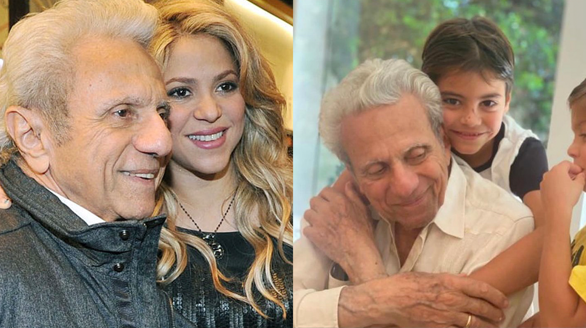 Shakira a su padre: "Nos enseñaste a levantarnos después de cada caída"