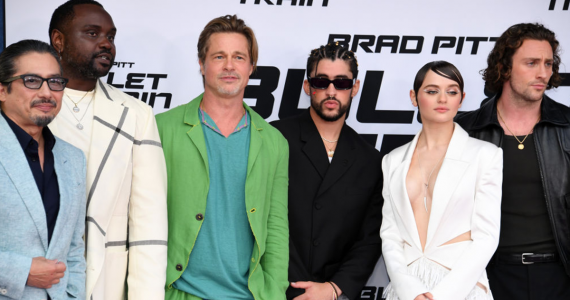 brad pitt y bad bunny tren bala