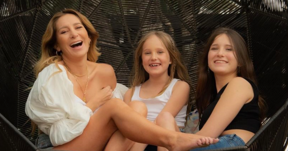 Así lucen ahora las hijas de Geraldine Bazán y Gabriel Soto