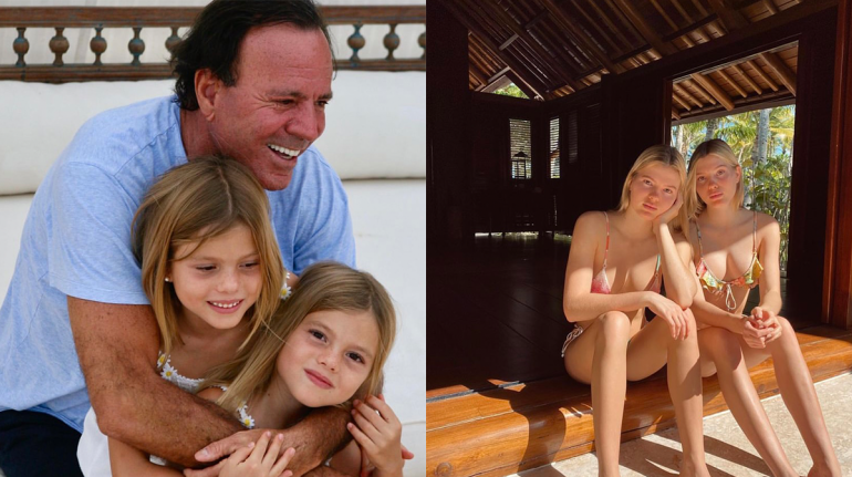 hijas gemelas de julio iglesias