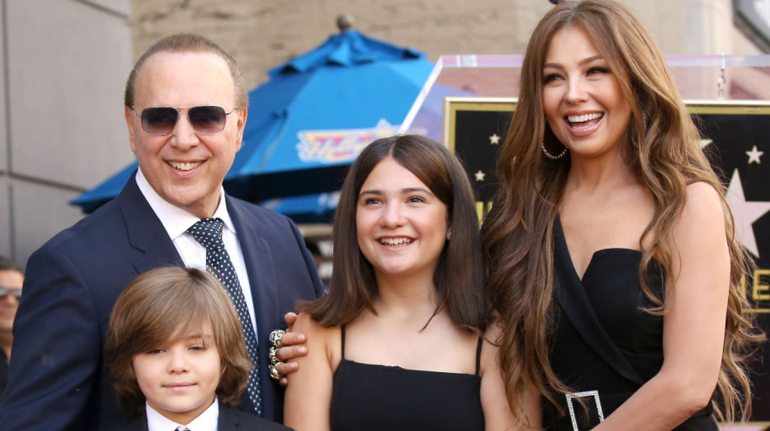 hijos de thalía y tommy mottola