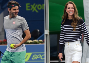 kate middleton y roger federer tenis