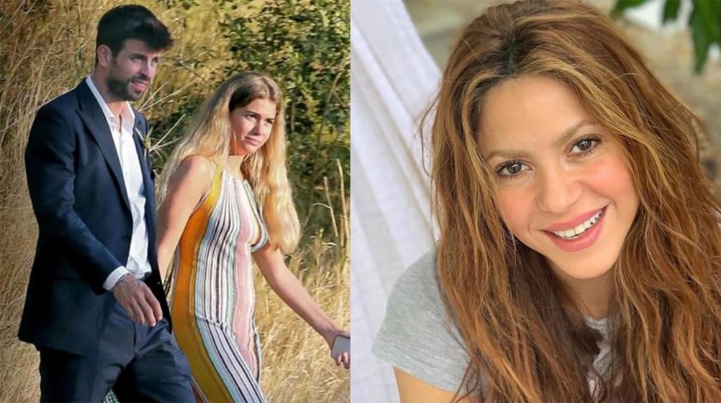 Novia de Piqué fue captada junto a los hijos de Shakira FOTO