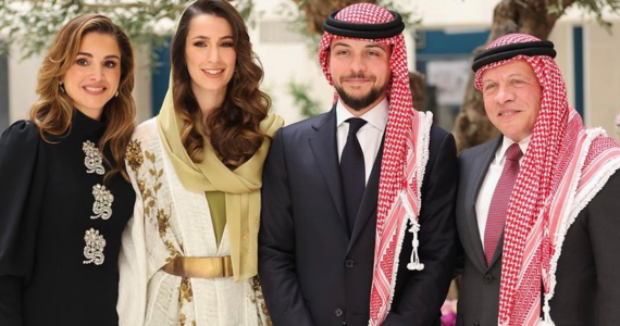 reyes de jordania rajwa khaled