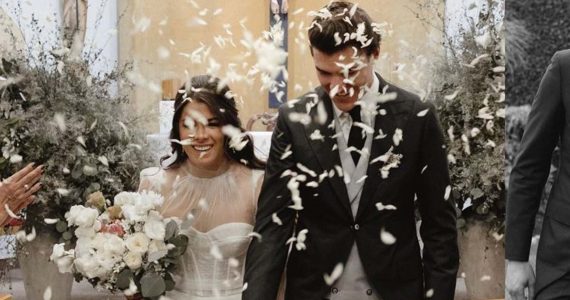 Paulina Peña comparte las imágenes de su boda con Fernando Tena