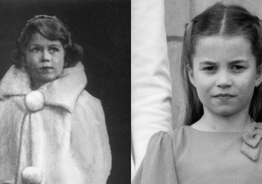 El increíble parecido de Charlotte con su bisabuela Isabel II (FOTOS)
