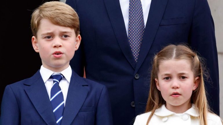 Los príncipes George y Charlotte caminarán en el cortejo fúnebre de Isabel II