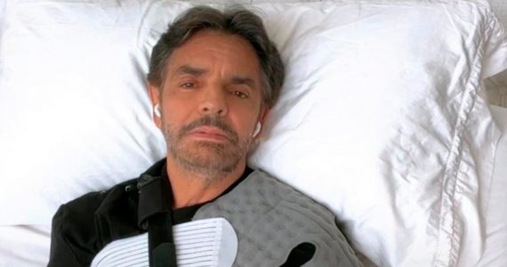 Eugenio Derbez reaparece y explica qué le pasó en el hombro