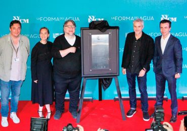 Cuauhtemoc Cardenas Batel, Daniela Michel, Guillermo del Toro, Alfonso Cuarón y Alejandro Ramírez Magaña.