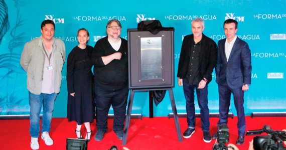 Cuauhtemoc Cardenas Batel, Daniela Michel, Guillermo del Toro, Alfonso Cuarón y Alejandro Ramírez Magaña.