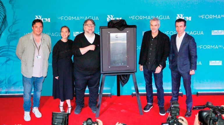 Cuauhtemoc Cardenas Batel, Daniela Michel, Guillermo del Toro, Alfonso Cuarón y Alejandro Ramírez Magaña.
