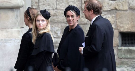 Ellos son los hijos y nietos de Camila que asistieron al funeral de Isabel II