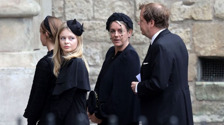 Ellos son los hijos y nietos de Camila que asistieron al funeral de Isabel II