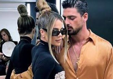 Así fue el encuentro entre Kloé Kardashian y Michele Morrone en Milán