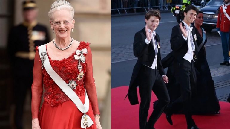 La reina Margarita de Dinamarca retira el título de príncipe a cuatro de sus nietos