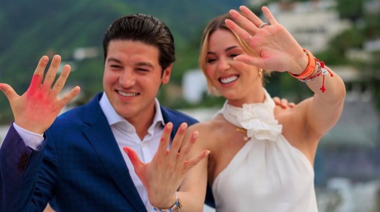 Mariana Rodríguez y Samuel García esperan una NIÑA