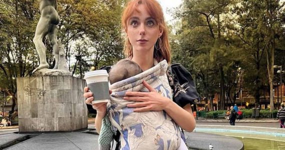 Natalia Téllez revela el rostro de su hija y aseguran es idéntica a su papá