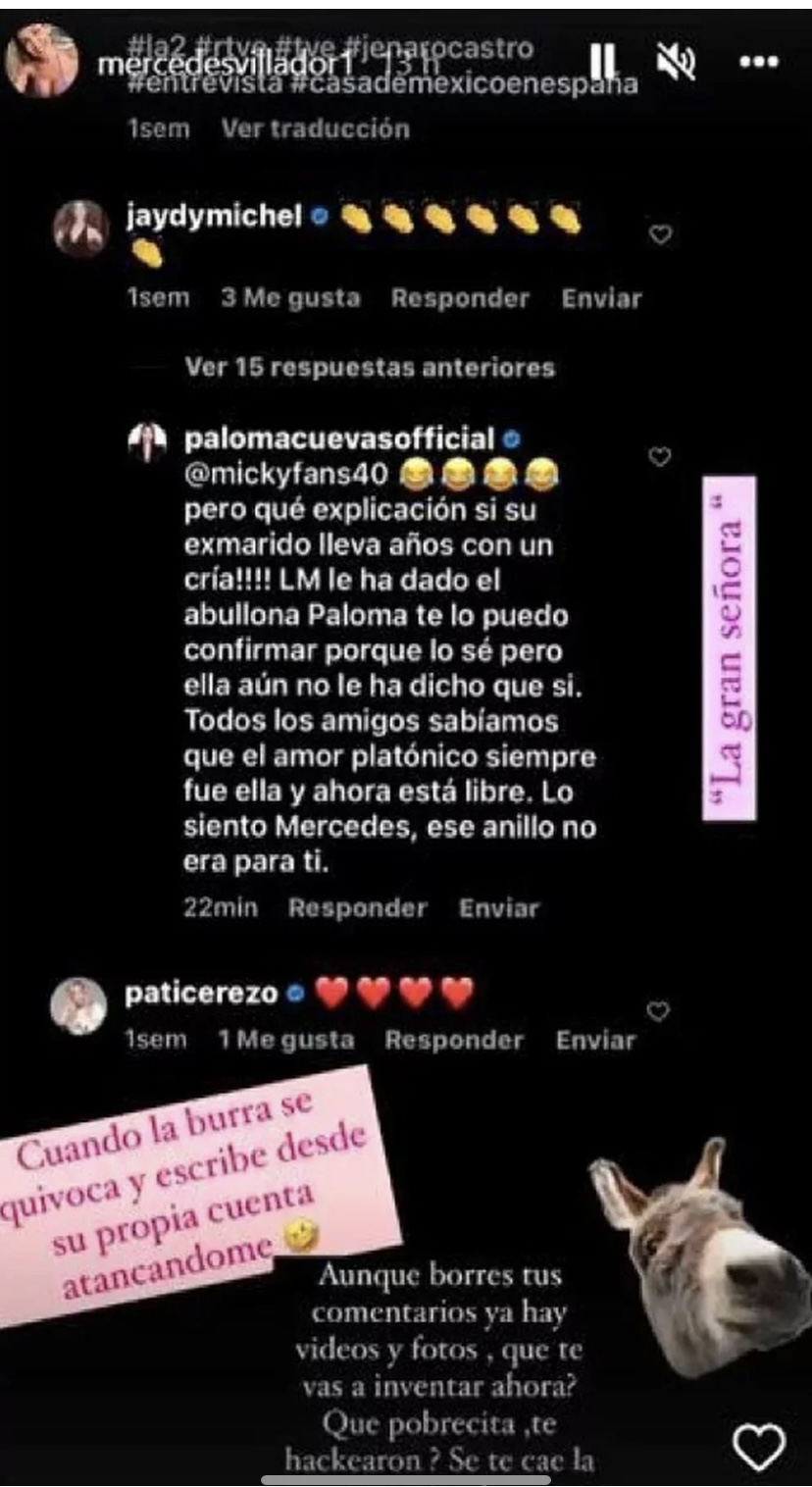 Paloma Cuevas "confirma" su relación con Luis Miguel 