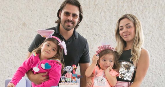 Pamela Wong festeja los cinco años de su hija Rebecca Blasquez