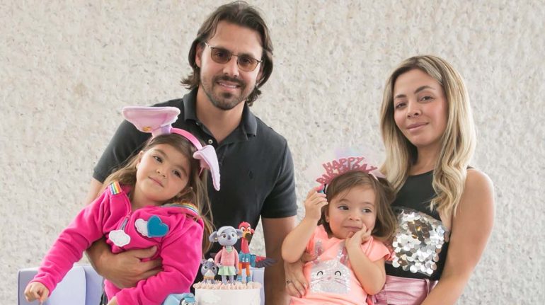 Pamela Wong festeja los cinco años de su hija Rebecca Blasquez