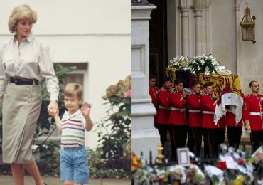 El príncipe William recordó a su mamá Lady Di en homenaje a Isabel II