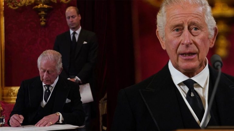 Carlos III oficialmente es proclamado REY: "seguiré el ejemplo de mi madre"