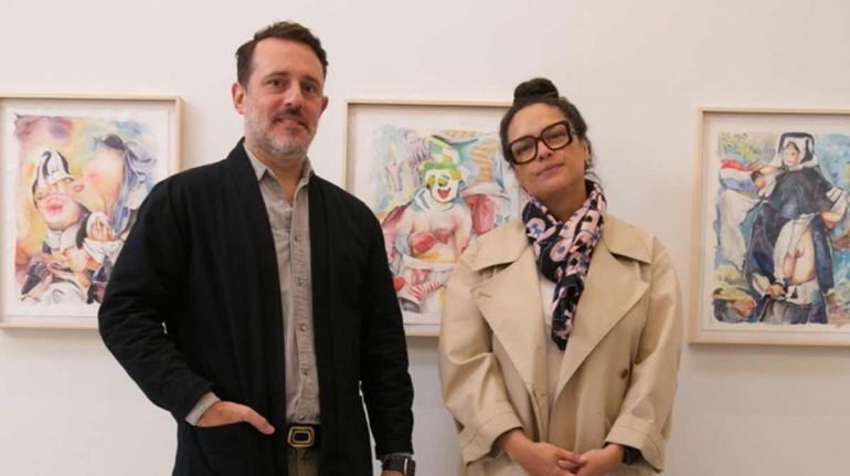 Rudy Weissenberg y Pamela Echeverría inauguran la galería Pamela Weissenberg
