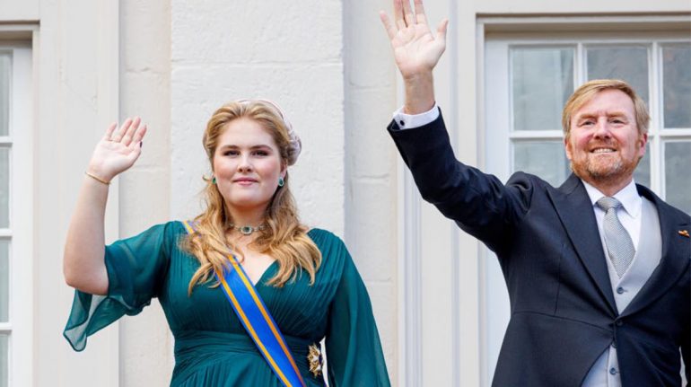 Por qué la princesa Amalia de Holanda está amenazada de secuestro