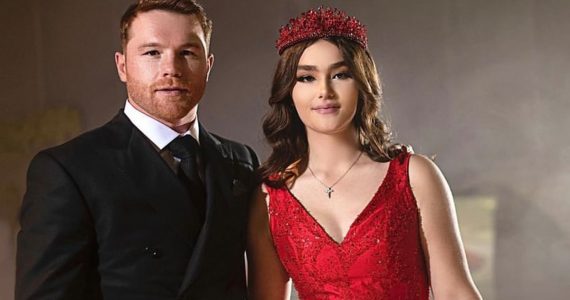 Canelo Álvarez reconoce que sí corrió a 2 personas de los XV de su hija