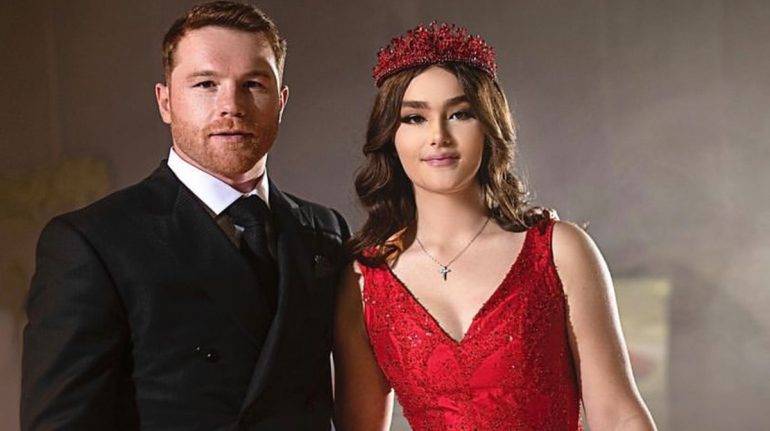 Canelo Álvarez reconoce que sí corrió a 2 personas de los XV de su hija