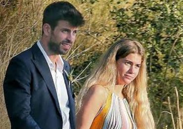 El inesperado momento de Piqué con Clara Chía en su despedida del Barça