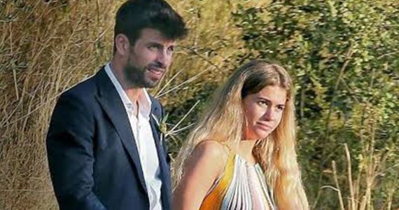 El inesperado momento de Piqué con Clara Chía en su despedida del Barça