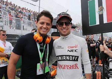 La inesperada propuesta que Checo Pérez le hizo a Chicharito Hernández