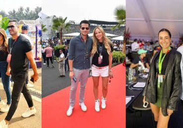 GP de México: Las parejas que asistieron al Autódromo Hermanos Rodríguez