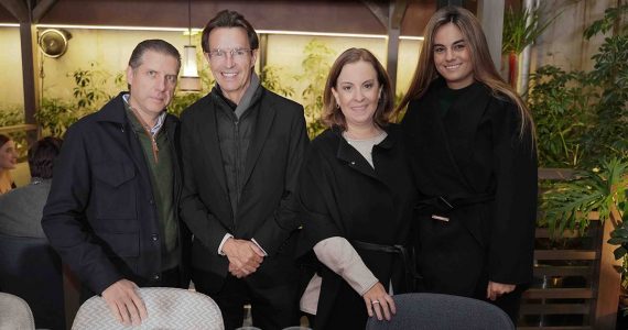 Armando Olivares, Fernando Landeros, Cristina Mieres y Paola Albarraěn