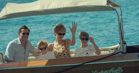 ¿Idénticos? Así luce la princesa Diana con sus hijos en "The Crown"