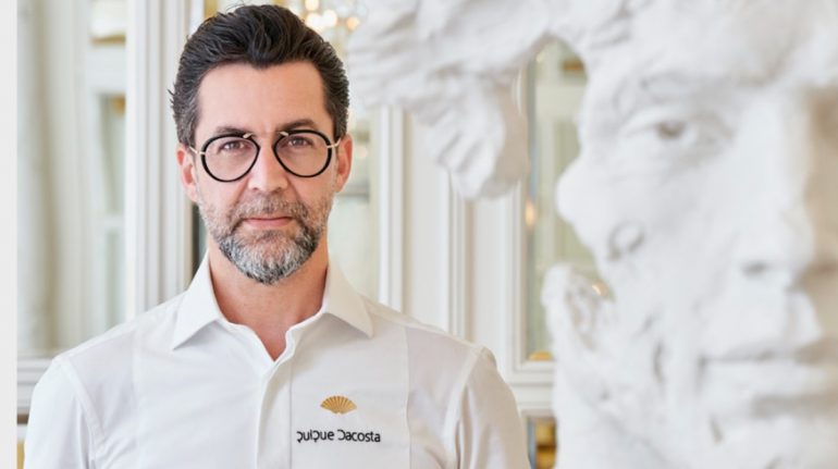 Quique Dacosta, el chef protagonista del Mandarin Oriental Ritz, Madrid