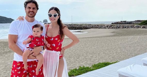 Ximena Navarrete y Juan Carlos Valladares esperan su segundo hijo