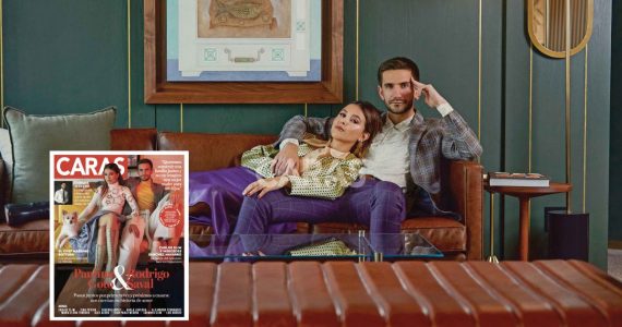 Paulina Goto y Rodrigo Saval posan juntos por primera vez tras anunciar su compromiso