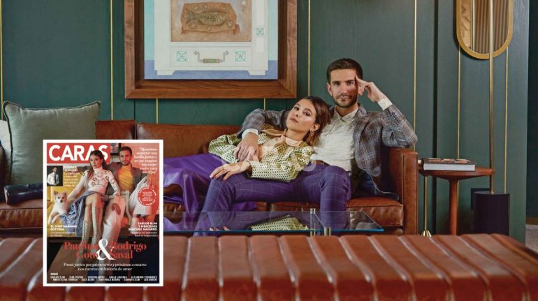 Paulina Goto y Rodrigo Saval posan juntos por primera vez tras anunciar su compromiso