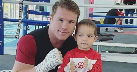 Canelo Álvarez celebra los 4 años de su hijo con espectacular fiesta