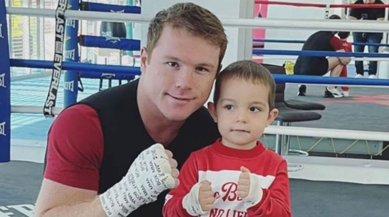 Canelo Álvarez celebra los 4 años de su hijo con espectacular fiesta