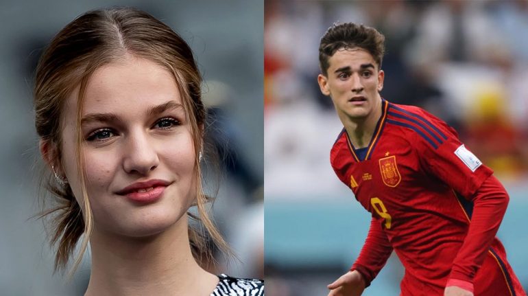 El guapo futbolista que intenta conquistar a la princesa Leonor