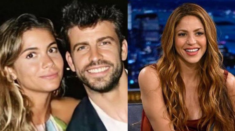 Novia de Piqué reacciona a la canción de Shakira, ¿se enojó?