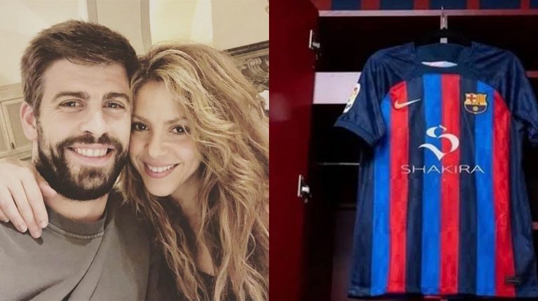 Piqué se habría retirado para evitar usar playera con el nombre de Shakira