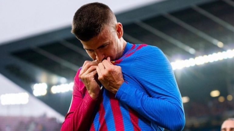 Piqué se retira del fútbol; el conmovedor mensaje con el que se despidió