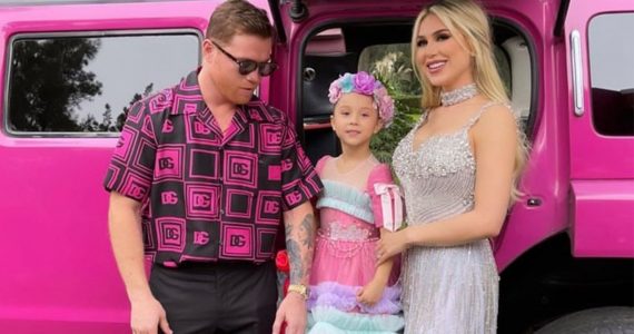 Así fue la lujosa fiesta que Canelo Álvarez hizo para su hija menor