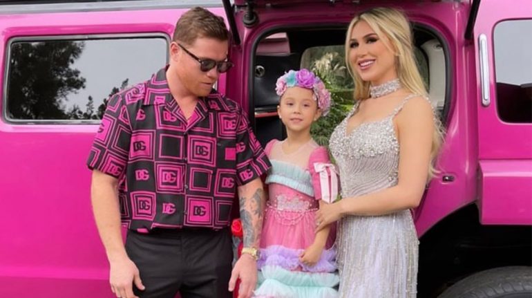 Así fue la lujosa fiesta que Canelo Álvarez hizo para su hija menor