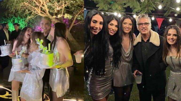 Alejandro Fernández celebró a sus hijas con una fiesta espectacular