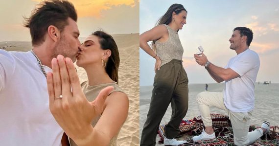 Julián Gil se compromete con Valeria Marín tras su separación con Marjorie